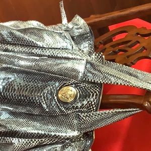 Large Gucci snakeskin bag bought at a charity auction and used 3 times